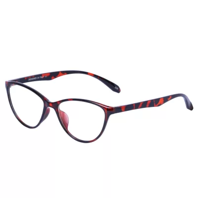 Leopard Cateye Rimmed Eyeglasses – L1858 C5
