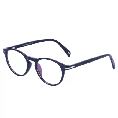 Black Round Eyeglasses- LDB005