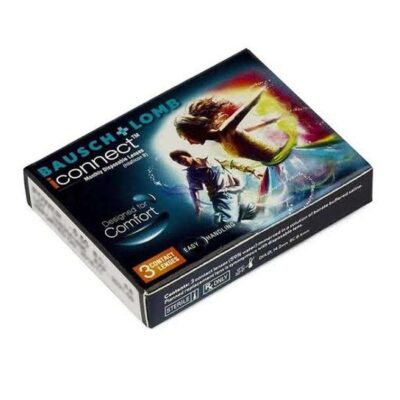 Bausch & Lomb iconnect Monthly Contact Lens (Pack of 3 Lenses)