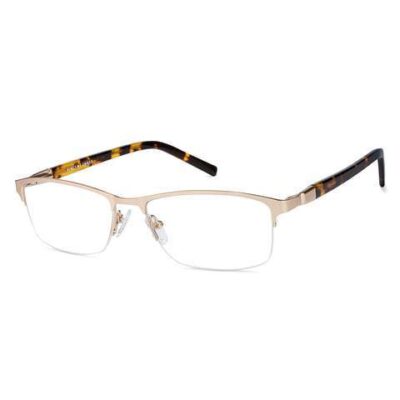 Vincent Chase Gold Tortoise Half Rim Rectangle E10414